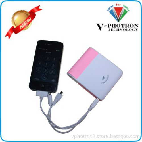 2014 new design with mirror power bank 8800mah